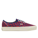 Sneakers LX Authentic 44 EK Punk Check in rosso e blu Vans - unisex 