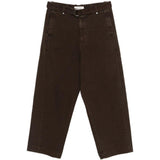 Pantaloni con cintura Gully in marrone Entire Studios - unisex 
