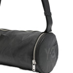 Borsa a spalla messenger barrel in nero Y-3 - uomo 
