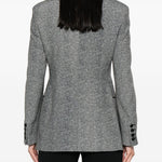Blazer con motivo a spina di pesce in girigo Ermanno scervino - donna 