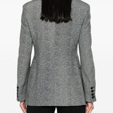 Blazer con motivo a spina di pesce in girigo Ermanno scervino - donna 