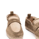 Espadrilles Nobu in verde e beige Castañer - uomo 