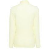 Top a maniche lunghe con design plissettato in giallo lime Issey miyake  - donna 