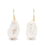 Orecchini pendenti con perle in oro e bianco Jil sander - donna 