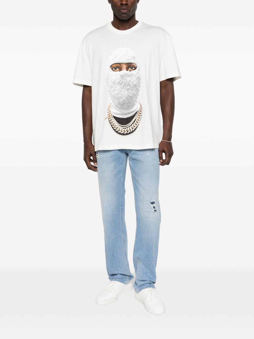 T-shirt Mask Future in bianco Ih nom uh nit - uomo 
