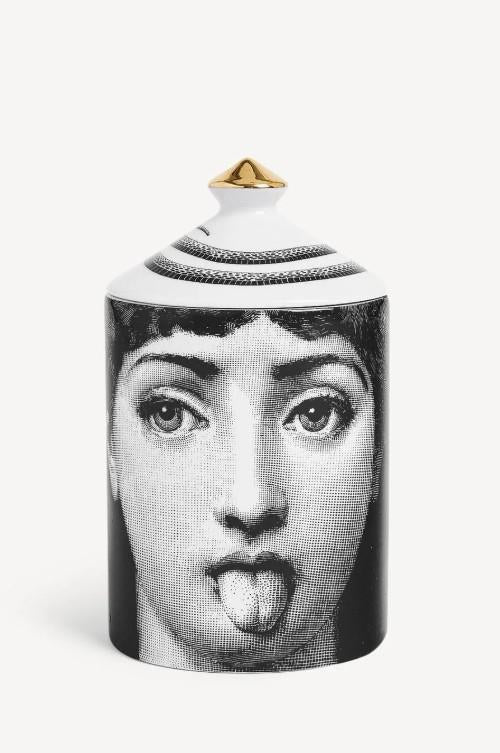 SE POI Candela profumata - Decoro Mascherina - Fragranza Frutto Proibito Fornasetti 