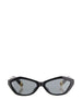 Occhiali da sole bambino in nero Jacquemus x linda farrow - unisex