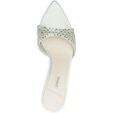 Sandali con cristalli bella in bianco Le silla - donna 