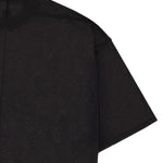 T-shirt con nastro in nero Rick owens drkshdw - uomo 