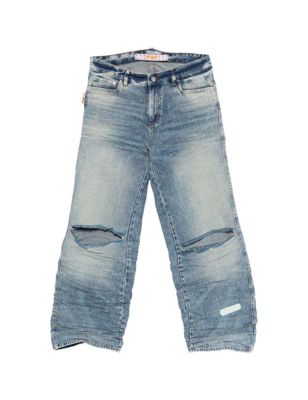 Jeans strappati in blu Pdf - uomo 