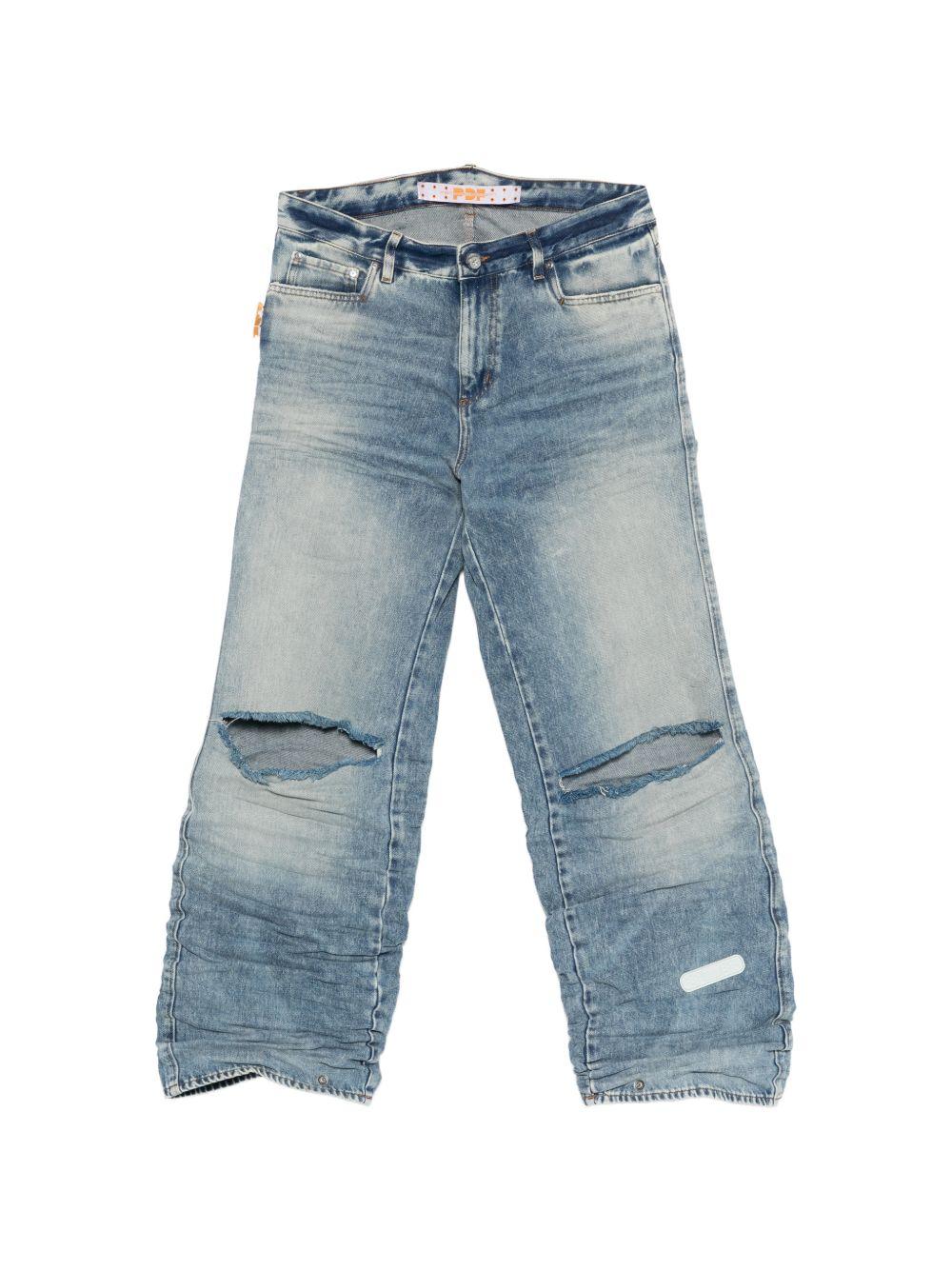 Jeans strappati in blu Pdf - uomo 