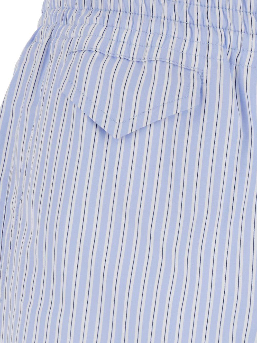 Pantaloni con vita elasticizzata in celeste A.P.C. - uomo 