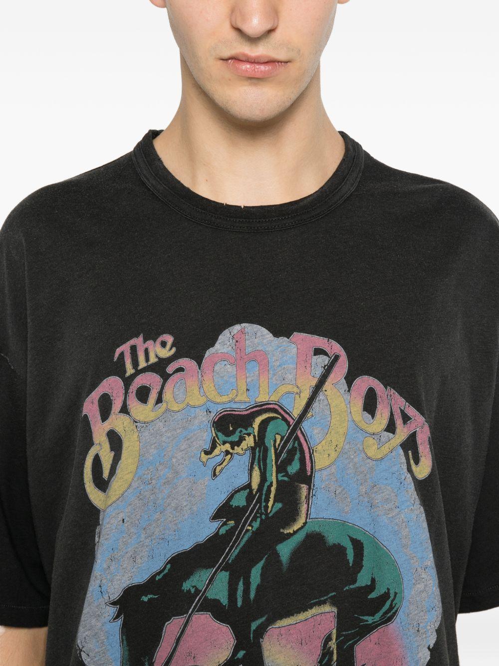T-shirt x the beach boys endless summer in nero Represent - uomo 