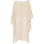 Top asimmetrico in avorio Antonelli - donna 