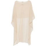 Top asimmetrico in avorio Antonelli - donna 
