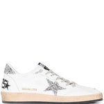 Sneakers ball star in bianco e argento Golden goose - donna 