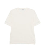 T-shirt girocollo in bianco Kangra - uomo 