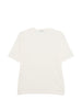 T-shirt girocollo in bianco Kangra - uomo