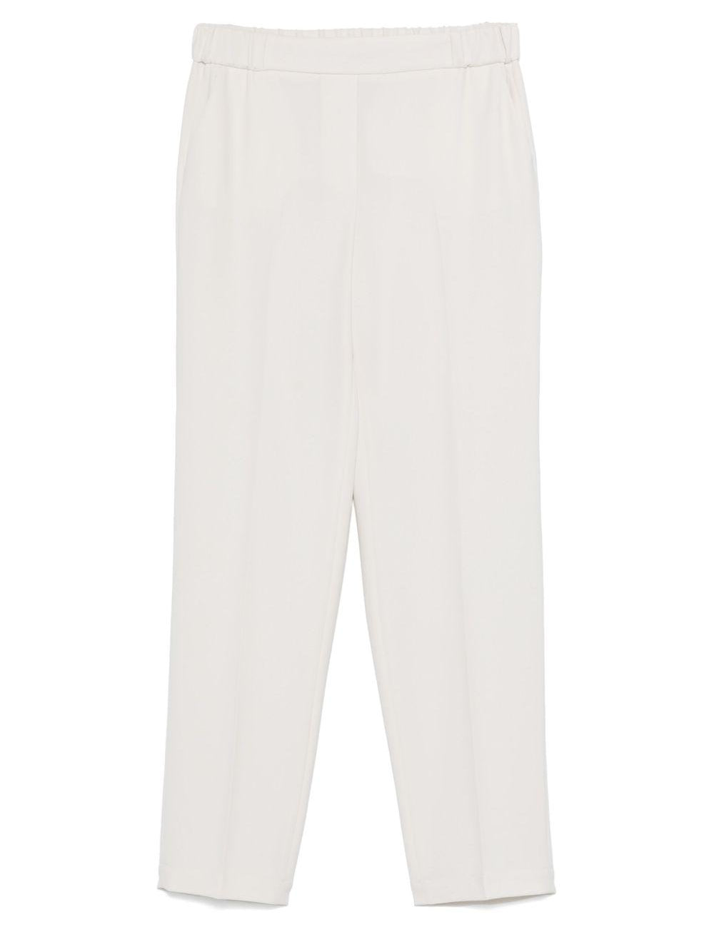 Pantaloni affusolati in avorio Antonelli - donna 