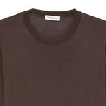 Maglione a girocollo in marrone Kangra - uomo 