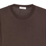 Maglione a girocollo in marrone Kangra - uomo 