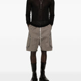Top a maniche lunghe level ls t in nero Rick owens - uomo 
