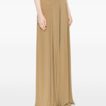 Pantaloni con pieghe bermuda in beige Maxmara - donna 