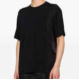 T-shirt con logo e dettaglio in nero Oakley - uomo 