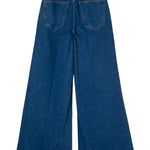 Jeans a gamba ampia in blu Marni - donna 