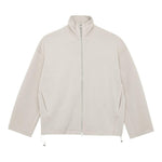 Felpa con zip in grigio ghiaccio Remain - donna 