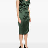 Abito corto Ginnie Amberin verde Vivienne Westwood - donna 