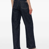 Jeans dritti con 5 tasche in blu Self-portrait - donna 