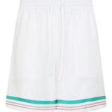 Shorts sportivi Casa Way con coulisse in bianco Casablanca - uomo 
