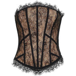 Corsetto in pizzo rosa e nero Giuseppe Di Morabito - donna 