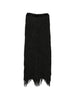 Gonna lunga con frange in nero Bless - donna