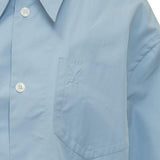 Camicia lunga Ami de Coeur in azzurro Ami Paris - donna 