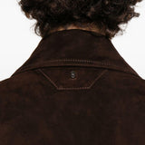 Blazer con tasche in suede in marrone Salvatore santoro - donna 