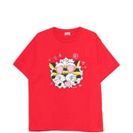 T-shirt con grafica in rosso Kenzo - uomo 