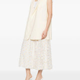 Gilet oversize in avorio Maxmara sportmax - donna 