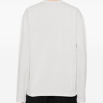 T-shirt a maniche lunghe in grigio Jacquemus - unisex 