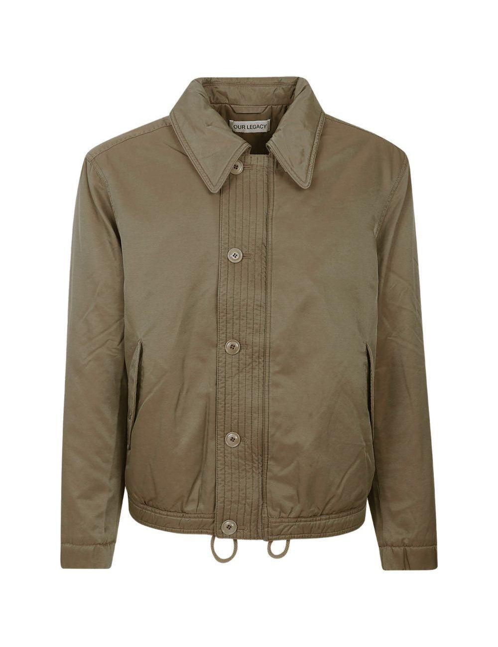 Giacca con bottoni in grigio talpa Our Legacy - UOMO 