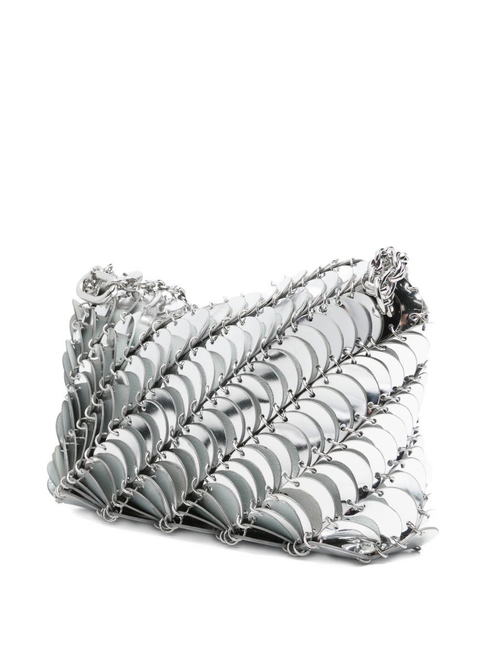 Borsa a spalla Paco night in argento  Rabanne - donna 