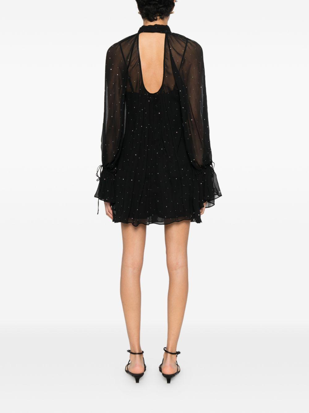 Abito mini roux in nero staud - donna 