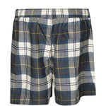 Pantaloncini da bagno scozzesi in blu Barbour - uomo 