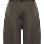 PANTALONI A GAMBA AMPIA CON CINTURA in verde oliva Zimmermann - donna 