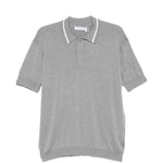 Polo a maniche corte in grigio Grayed - uomo 