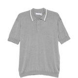 Polo a maniche corte in grigio Grayed - uomo 
