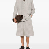 Camicia a righe above in beige Our legacy - uomo 