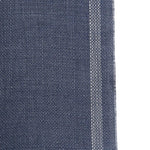 Sciarpa con frange in blu Brunello cucinelli - uomo 