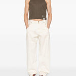 Canotta mara con stampa in verde Golden goose - unisex 